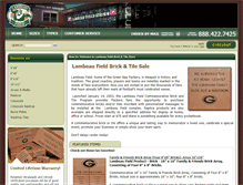 Tablet Screenshot of lambeaufieldbricks.com